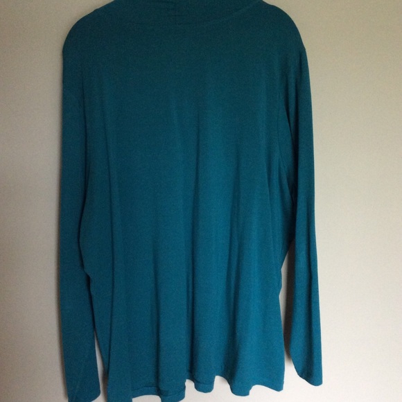 Denim & Co knit top w/ keyhole and hardware detail - Picture 6 of 9